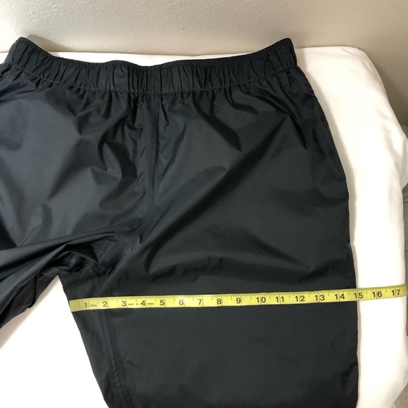 Columbia Omni-Tech Waterproof Breathable Packable Mens Black Lined Sweatpants L - Picture 13 of 16